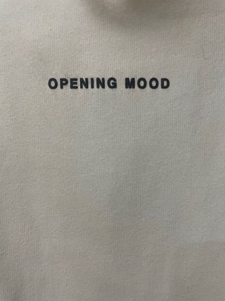 Sudadera Pull&Bear Oversize Blanca Talla S