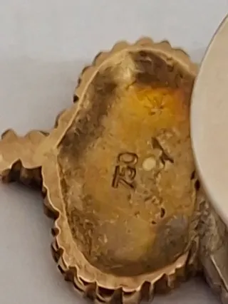 Pin 50 Aniversario Plata y Oro