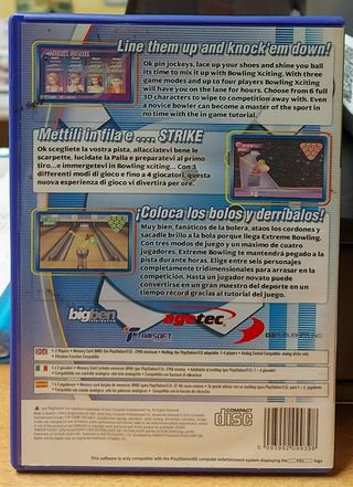 Bowling Xciting PS2 PAL Edizione Italiana