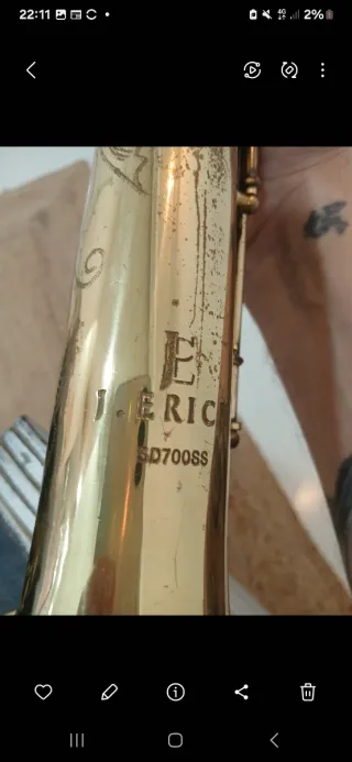 Saxo soprano J. Eric ( Taiwan)