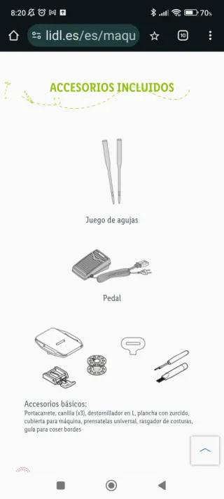 Máquina de coser Singer Brilliance 6180