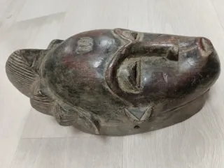 Máscara Africana Baoulé Costa de Marfil