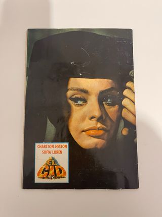 Álbum Cromos El Cid Charlton Heston