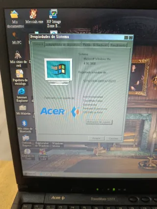 Acer Travelmate 529TX Windows Millenium
