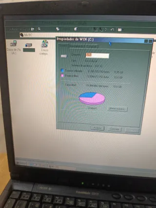 Acer Travelmate 529TX Windows Millenium