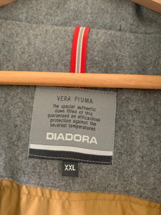 Parka Diadora Hombre XXL - Vera Piuma Plumón Lujo
