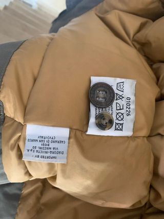 Parka Diadora Hombre XXL - Vera Piuma Plumón Lujo