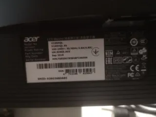 Pantalla Acer 19 Ordenador