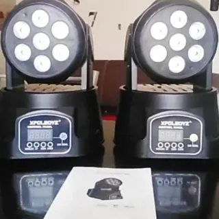 2 Teste Mobili DJ 105W Dj Animazione