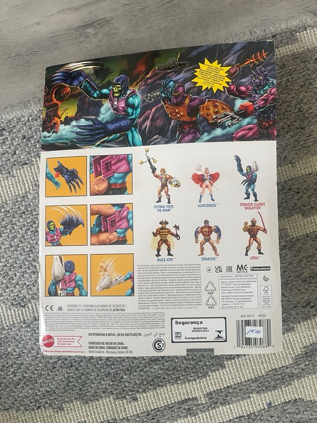 Masters of the Universe Skeletor Terror Claws