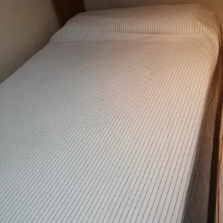 Funda Nórdica Cama 150 Rayas Grises