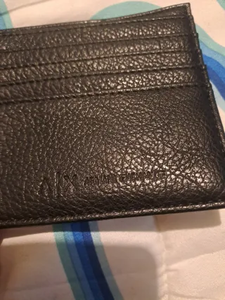 Portafoglio Armani Exchange Uomo Nero