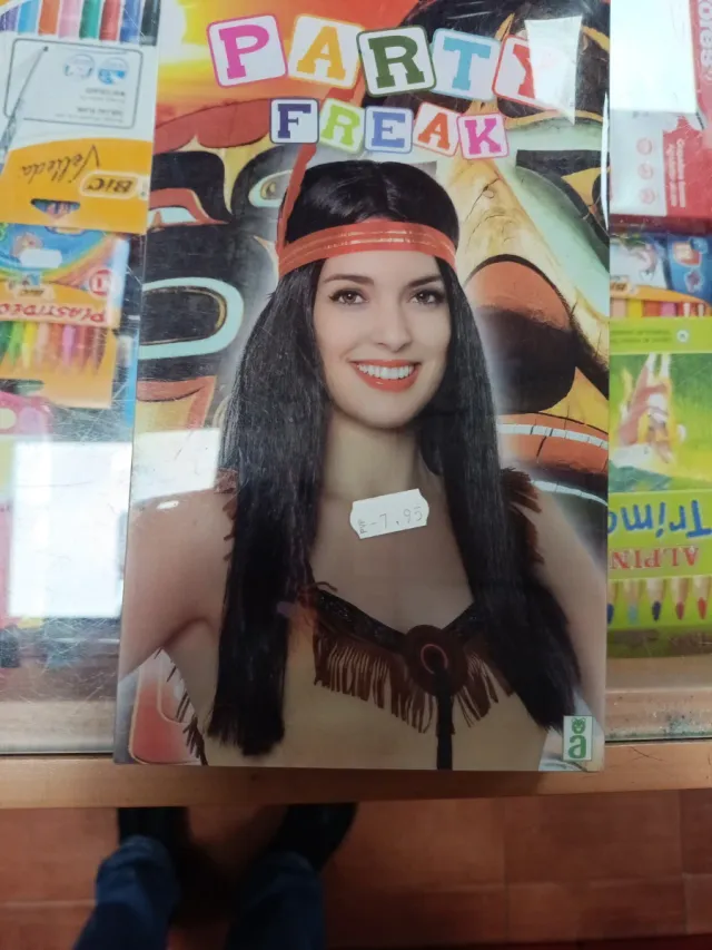 Peluca Rock Star Negra