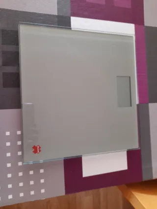 Báscula digital de cristal