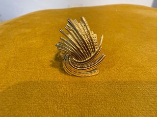 Anillo fantasía dorado mujer