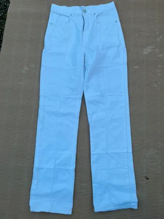 Pantalones Blancos Zara Talla 38