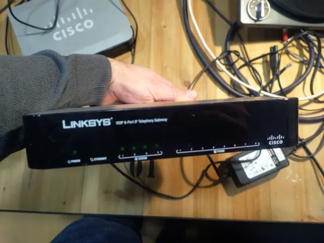 Gateway VoIP Linksys Cisco 8 Canali SPA8000
