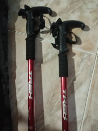 Bastones de trekking TREK con funda