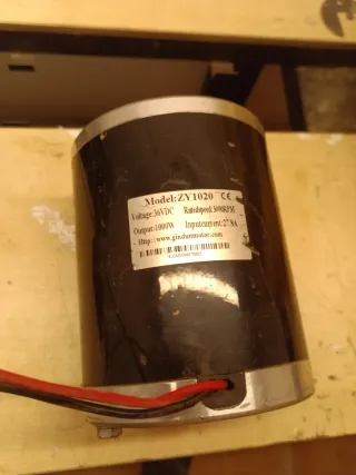Motor ZY1020 1000W 36VDC