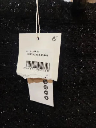 Minifalda Inside Negra Talla M