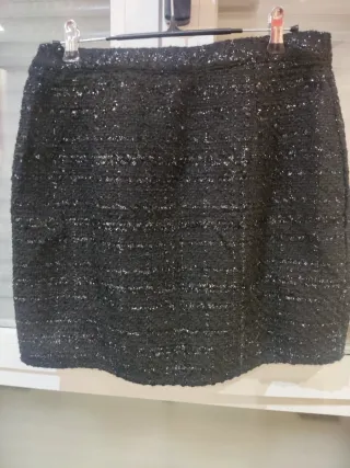 Minifalda Inside Negra Talla M