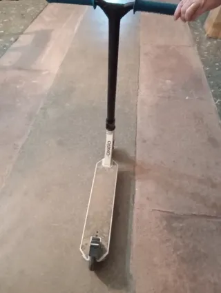 Patinete freestyle azul y negro