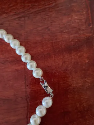 Collana perle sintetiche Argento 925