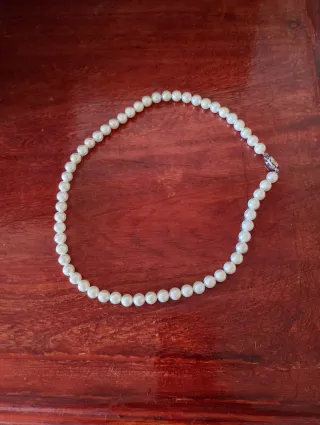 Collana perle sintetiche Argento 925