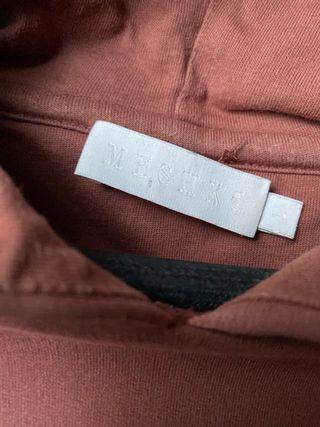 Sudadera oversize mujer marrón ( teja)