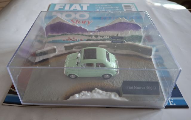 Modellino Fiat 500 D sc.1:43