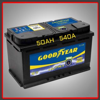 BATERIA COCHE AGM 50AH 540A GOODYEAR STAR-STOP