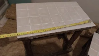 Mesa y sillita Madera Antiguas