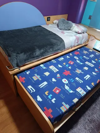 Dormitorio juvenil completo