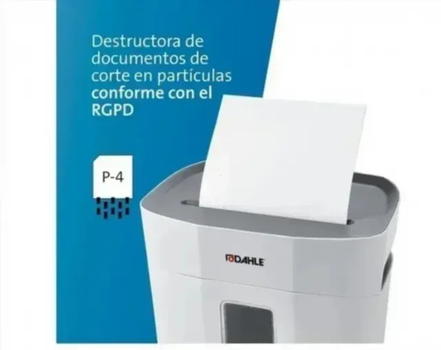 TRITURADORA DE PAPEL DAHLE