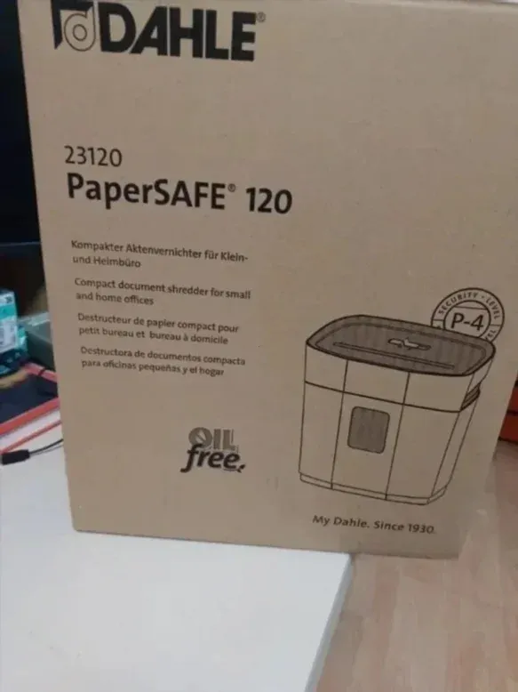 TRITURADORA DE PAPEL DAHLE