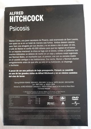PSICOSIS Hitchcock edición de lujo con libro RBA