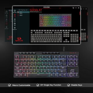 Teclado Redragon K516 Shiva TKL