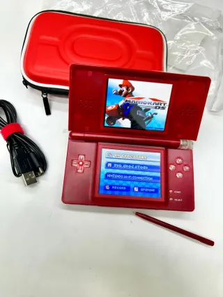 Nintendo ds lite Mario nuovo completa