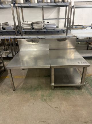 Mesa de acero inoxidable para cocina ocasion !!!