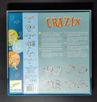 Juego de ingenio y paciencia Crazix Djeco