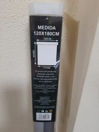 Estor enrollable Dalina Textil 120x180cm