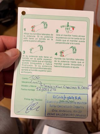 Bicicleta Mondraker Chrono R Azul Talla L