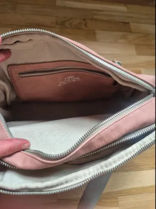 Bolso Stamp rosa impermeable