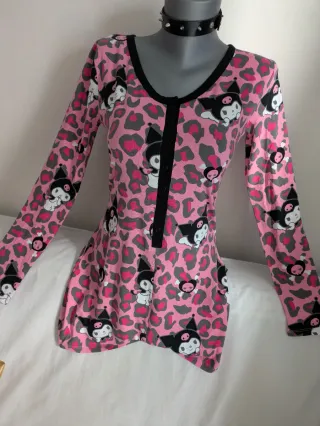 Pijama Entero Kuromi Sanrio Talla Única