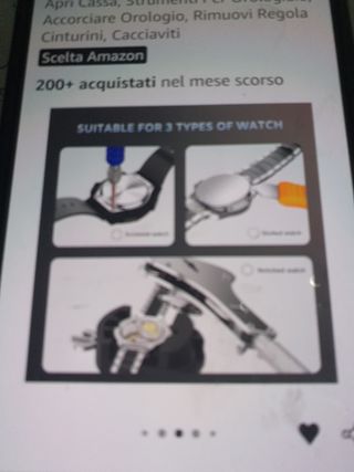 Set Orologiaio Chiave Apri Casse.orologi NUOVO