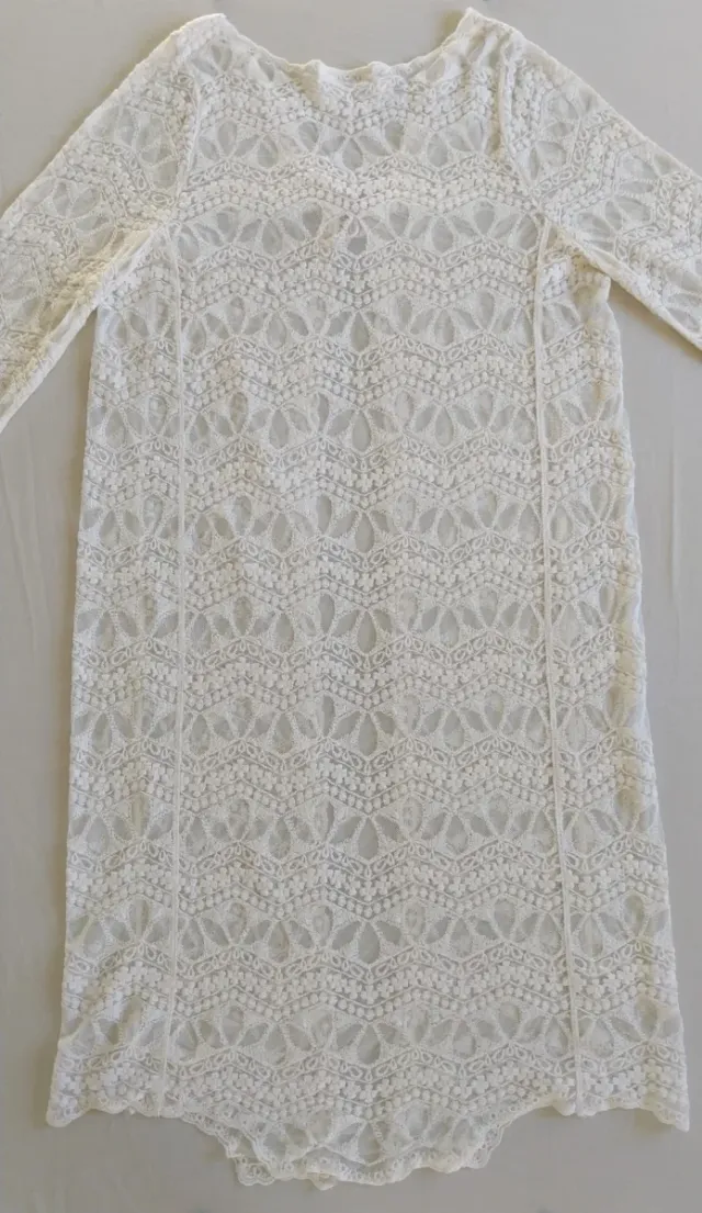 Chaqueta DODO encaje blanco talla única