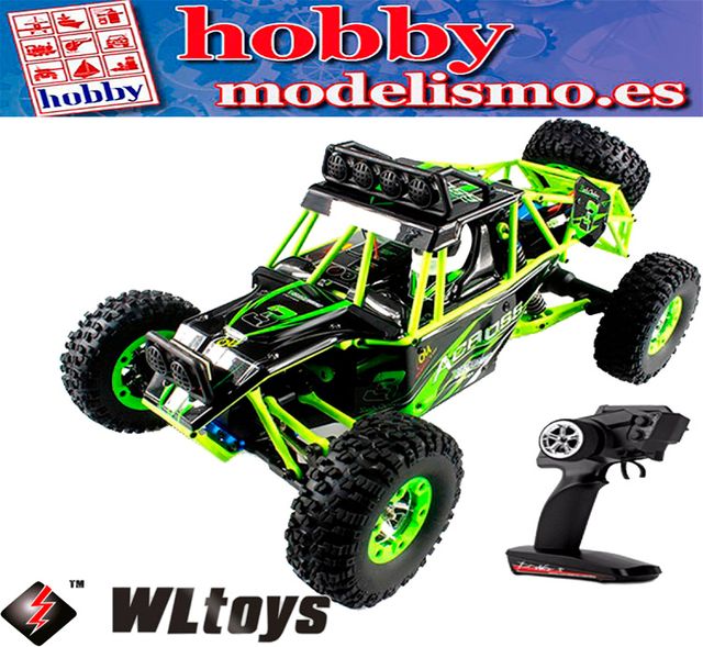 Coche RC WLtoys 12427 1/12 50km/h