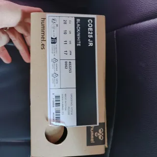 Zapatillas Hummel Fútbol Sala Niñ@ Negro