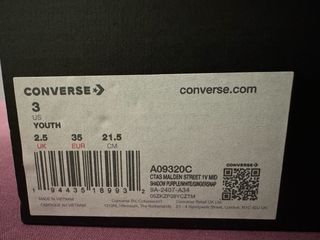 Converse sin estrenar Chuck Taylor Youth Azul T.35