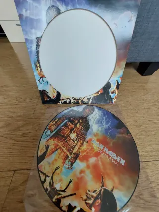 Iron Maiden The Wicker Man picture disc